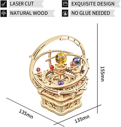 Robotime 3D Starry Night Music Box Kit