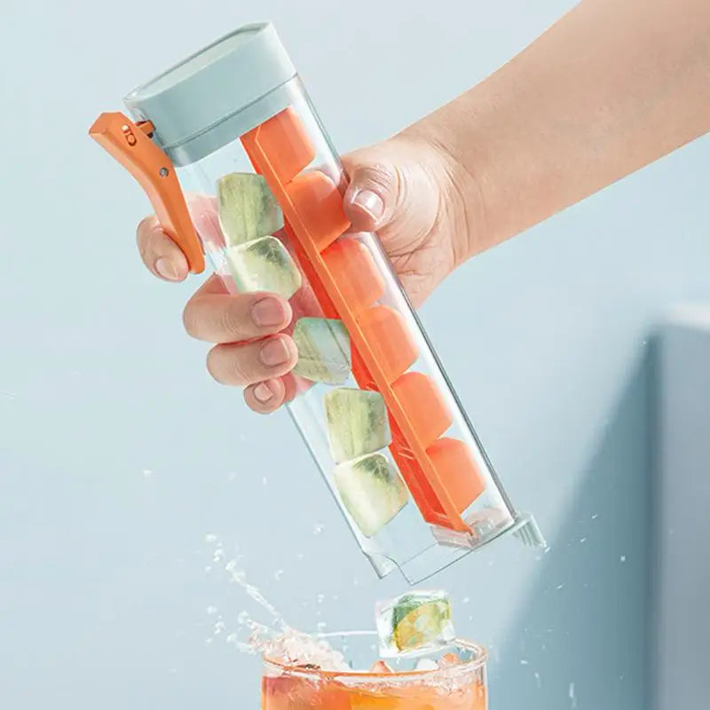 Easy Release Ice Cube Tray with Lid