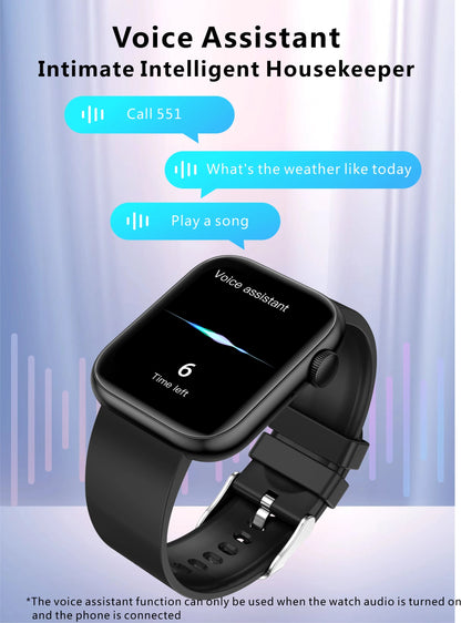 LIGE Smartwatch 2024 with Bluetooth