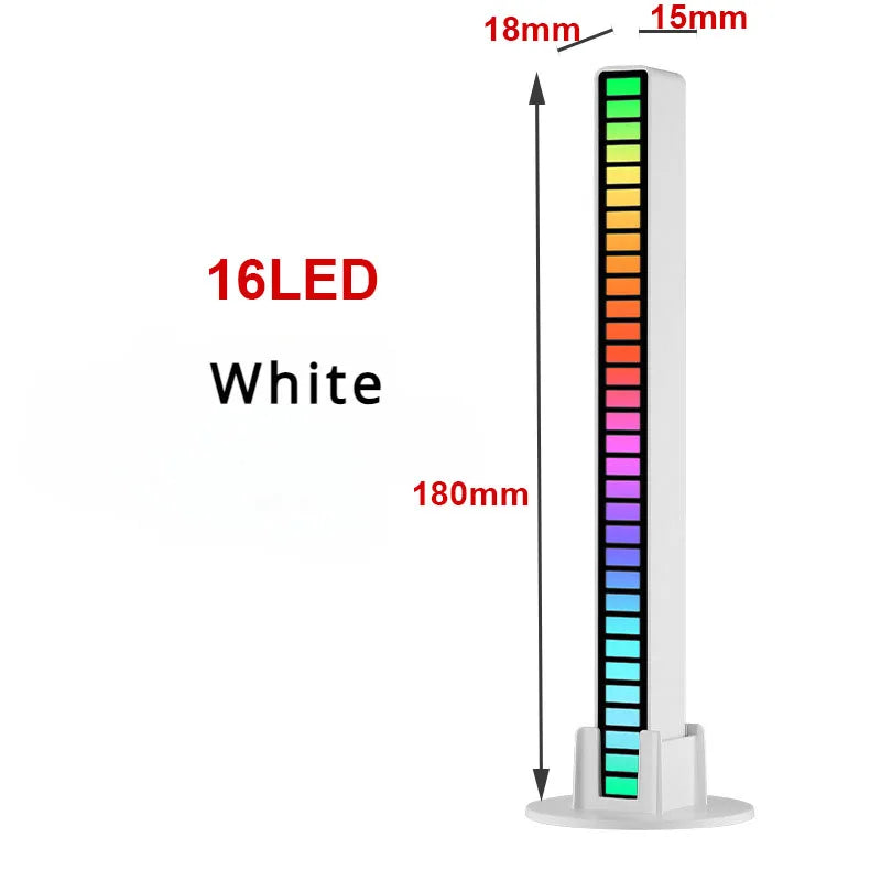 RGB Music-Controlled LED Rhythm Light