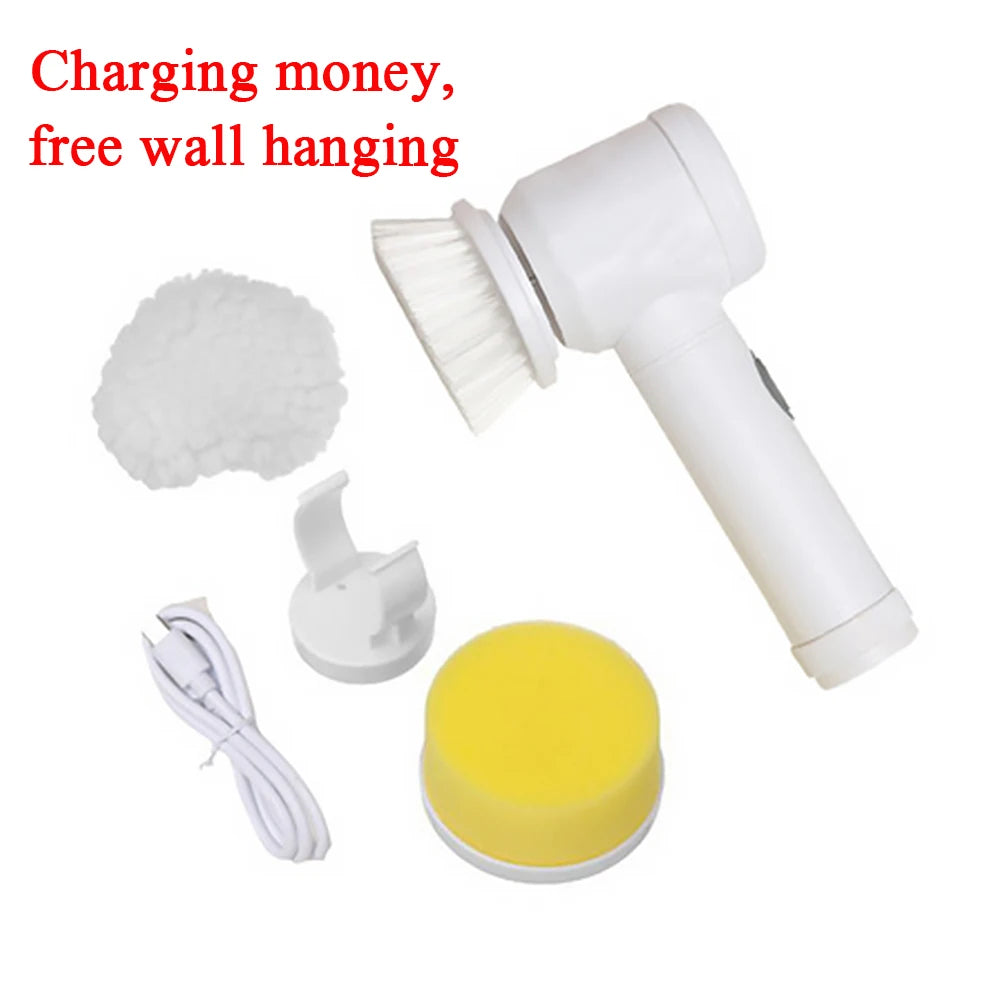 5-in-1 Electric Cleaning Brush Set