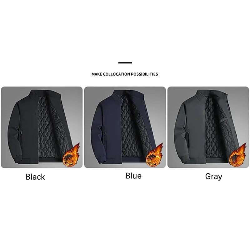 Plus Size Men's Winter Jacke