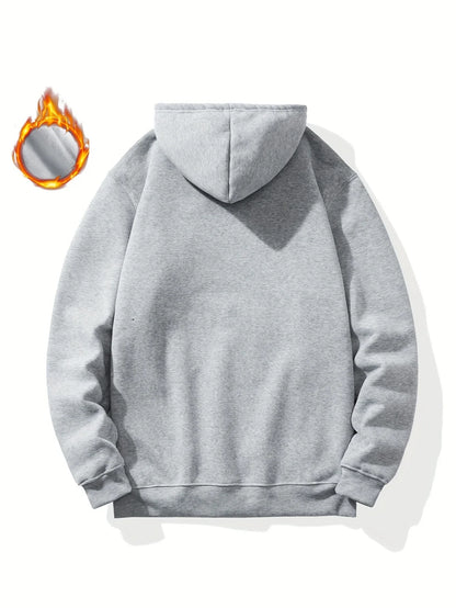 Stylish Men's Hoodie with Fleece Comfort