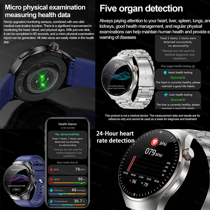 Smart Health Watch with Medical Features