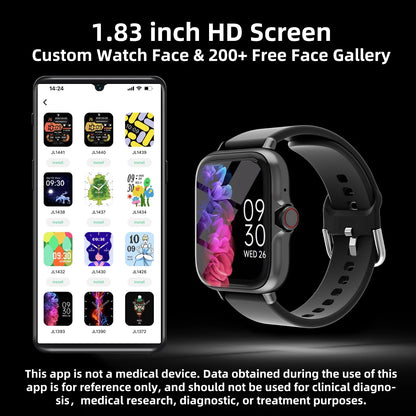 Smart Watch with Call & Health Monitoring