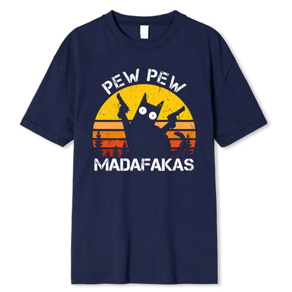 Pew Madafakas Cotton T-Shirt