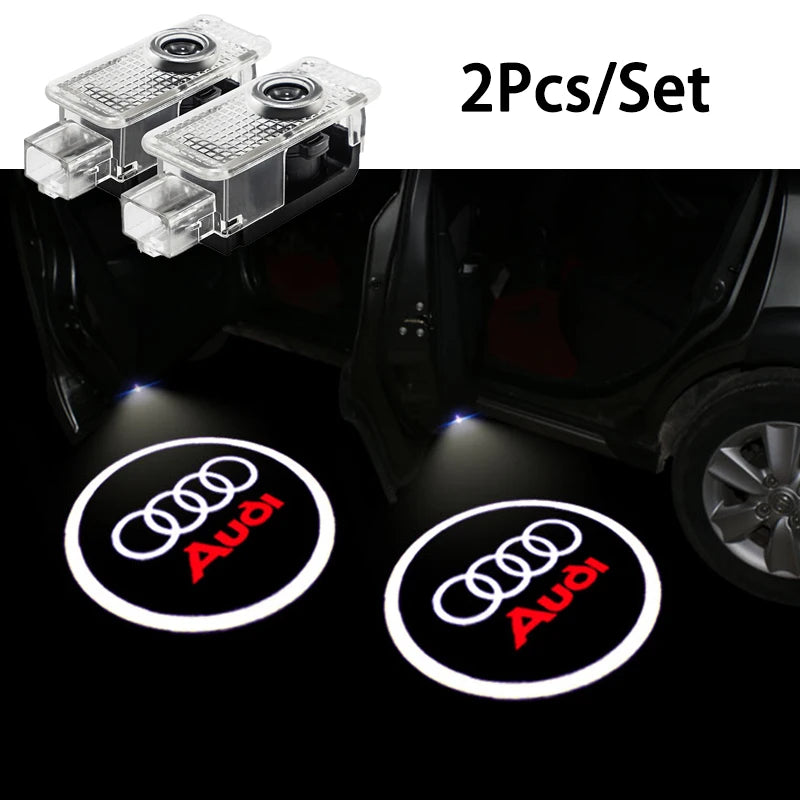 Audi LED Welcome Projector Lights