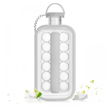 Portable Ice Maker Bottle and Tray