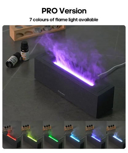 KINSCOTER Ultrasonic Flame Aroma Diffuser