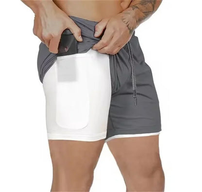 Men's 2-in-1 Quick Dry Shorts