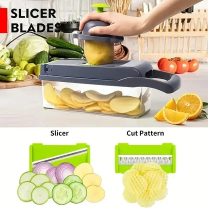 Multifunctional Vegetable Chopper and Slicer