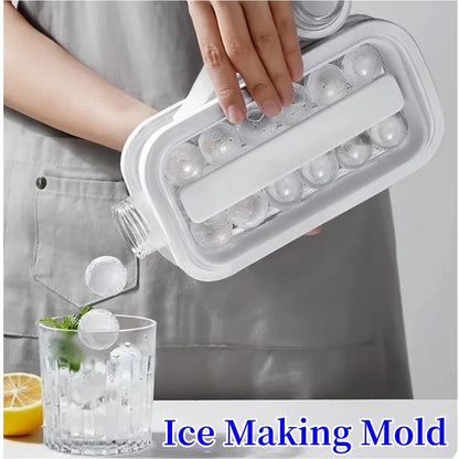 Portable Ice Maker Bottle and Tray