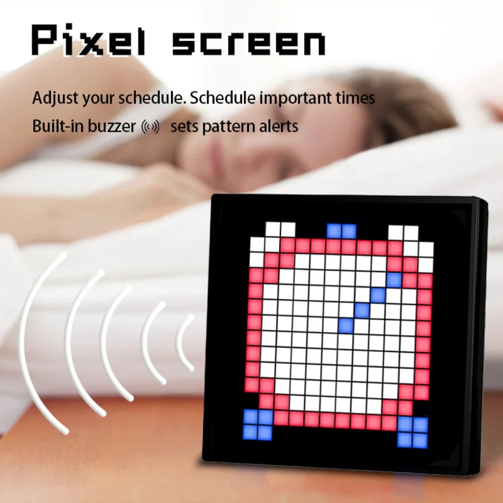 Smart LED Pixel Display Night Light