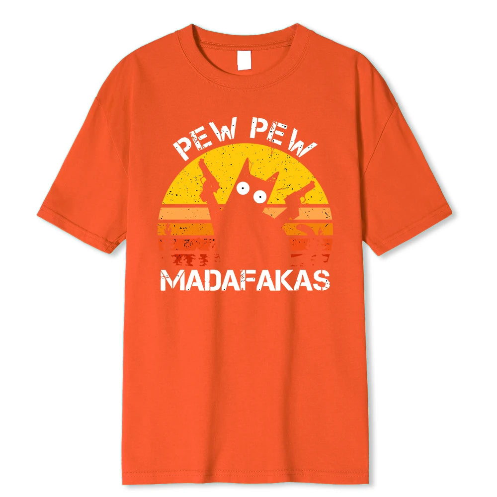 Pew Madafakas Cotton T-Shirt