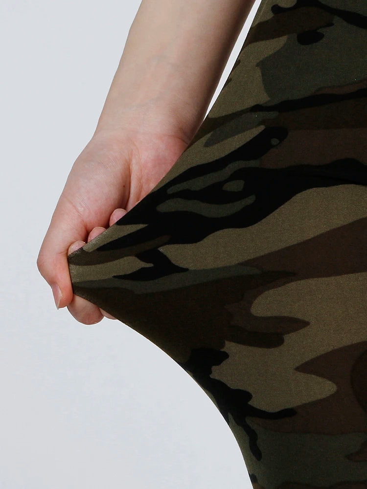 Stylish Camouflage Push-Up Fitness Leggings