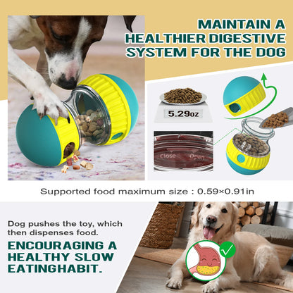 Interactive IQ-Boosting Pet Feeder Ball