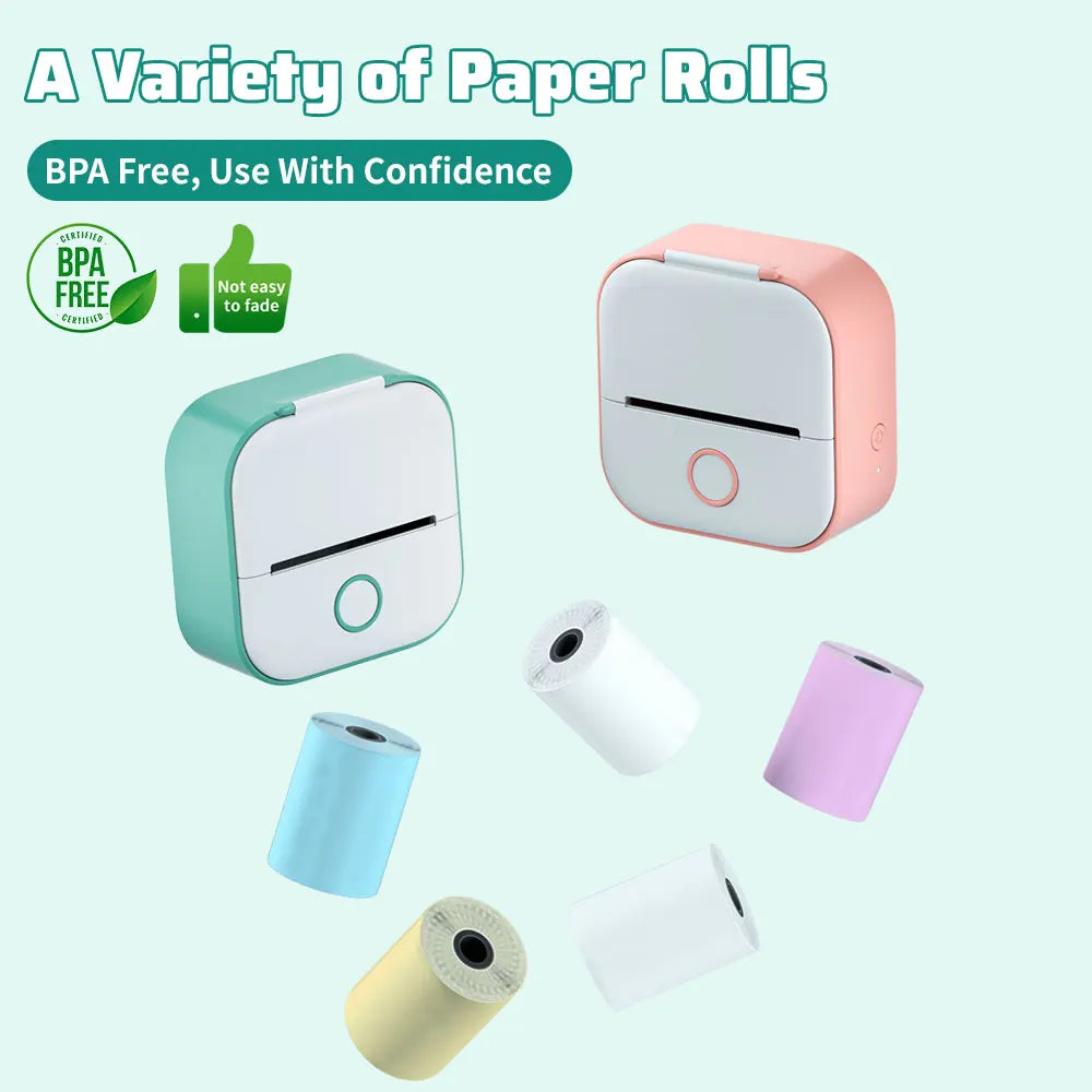 Phomemo T02 Mini Portable Thermal Printer