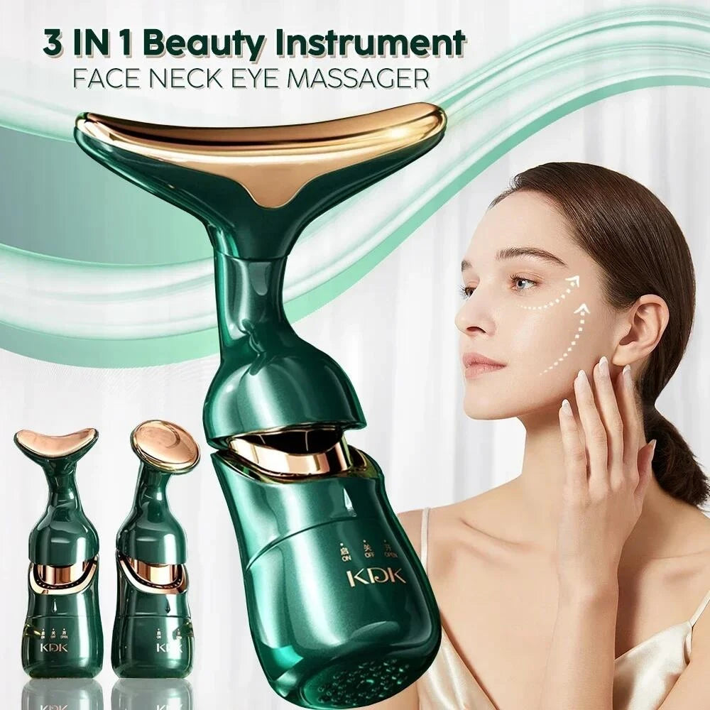 3-in-1 Facial & Neck Lifting Massager