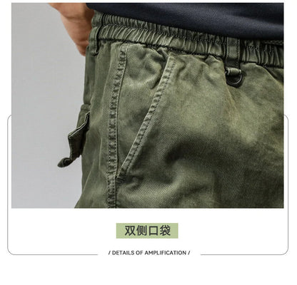 CAAYU Men's Multi-Pocket Tactical Joggers