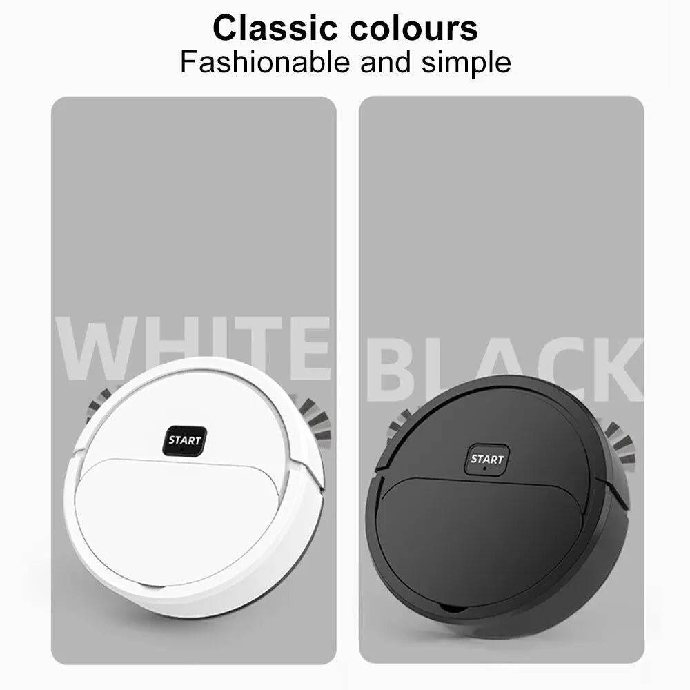 3-in-1 Mini Robotic Vacuum Cleaner