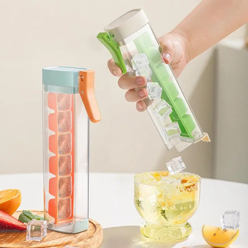 Easy Release Ice Cube Tray with Lid