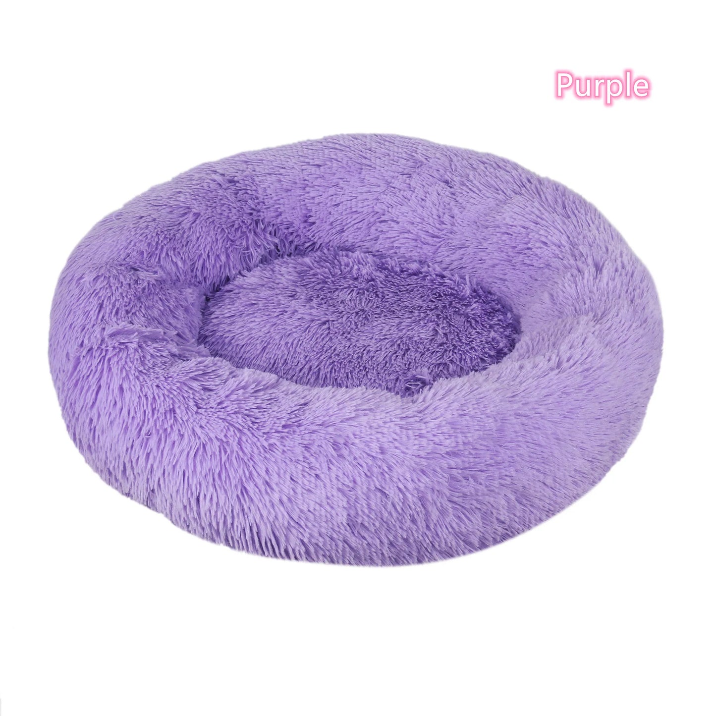 Plush Donut Cat Bed - Ultimate Comfort