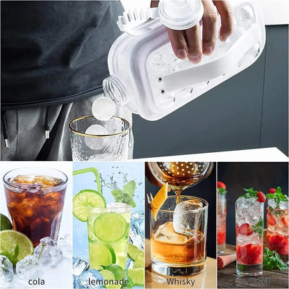 Portable Ice Maker Bottle and Tray