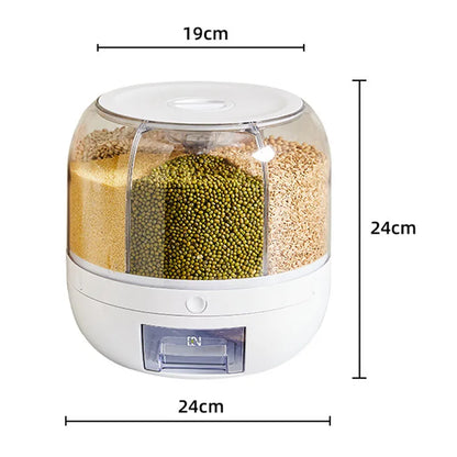 6KG Rotating Dry Food Dispenser