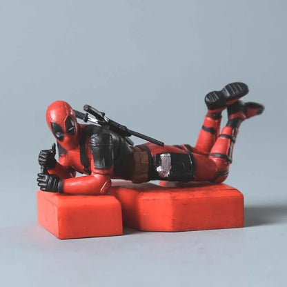 Deadpool Action Figure for Car Decoration