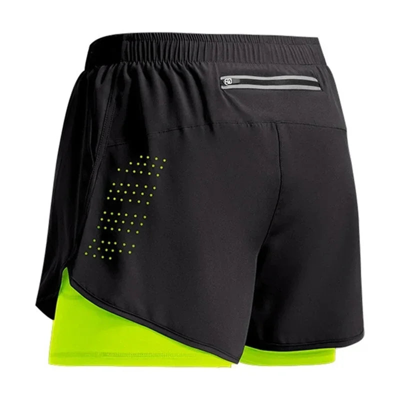 Men's 2-in-1 Quick Dry Training Shorts