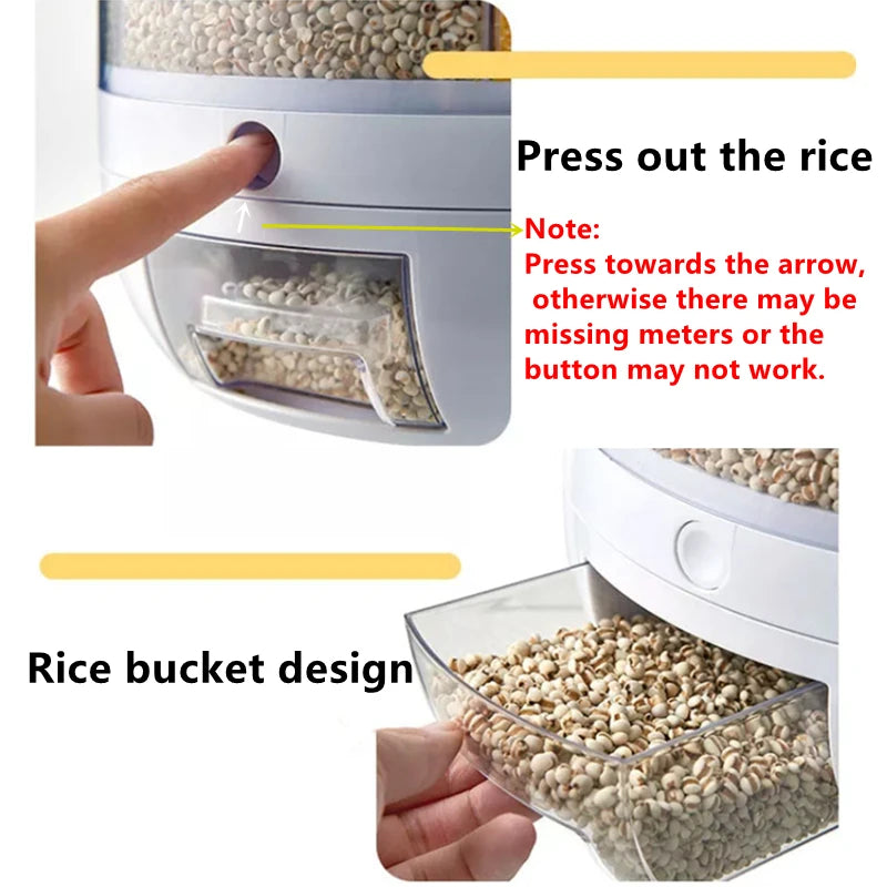 6KG Rotating Dry Food Dispenser