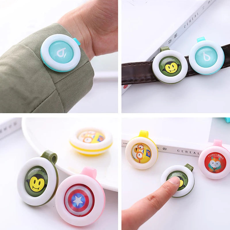 Eco-Friendly Mosquito Repellent Clip Bracelet