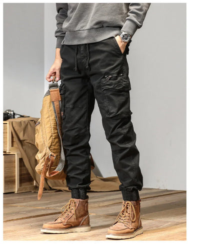 CAAYU Men's Multi-Pocket Tactical Joggers