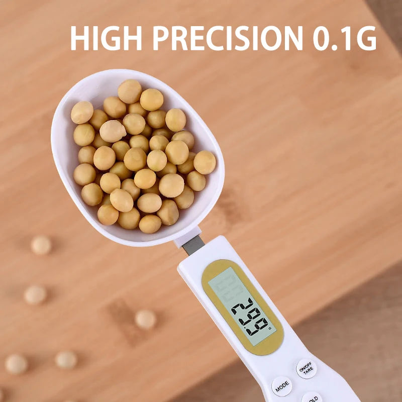 High-Precision LCD Digital Weighing Spoon