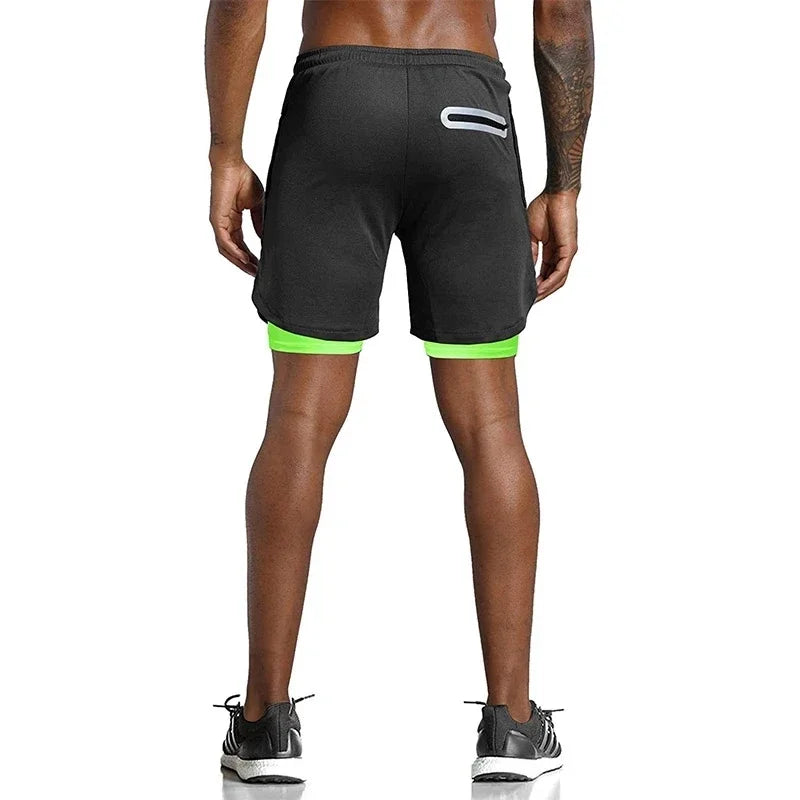 Men's 2-in-1 Quick Dry Shorts