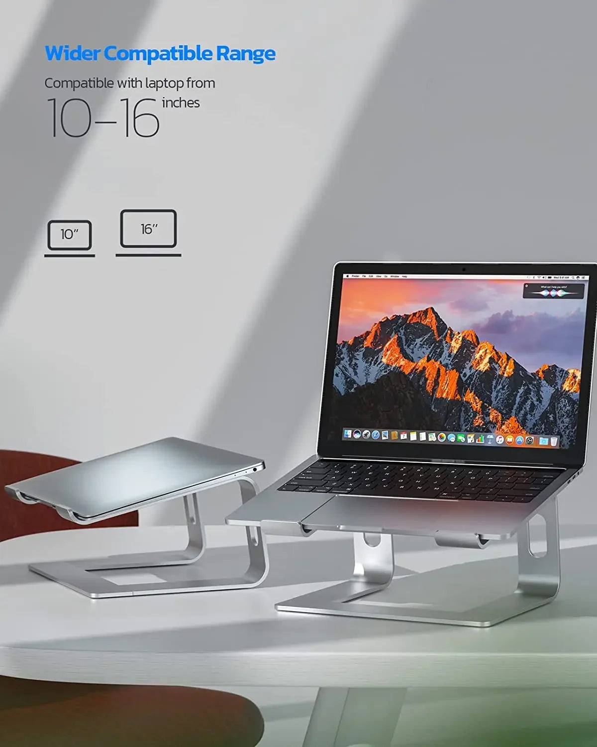 Ergonomic Aluminium Laptop Stand by GDVONE