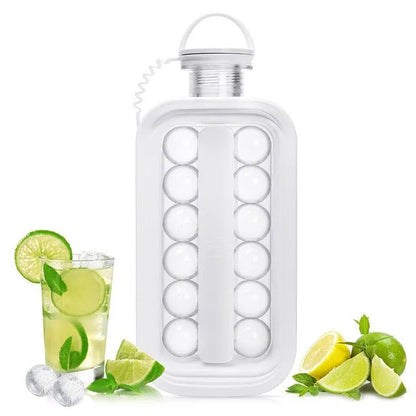 Portable Ice Maker Bottle and Tray