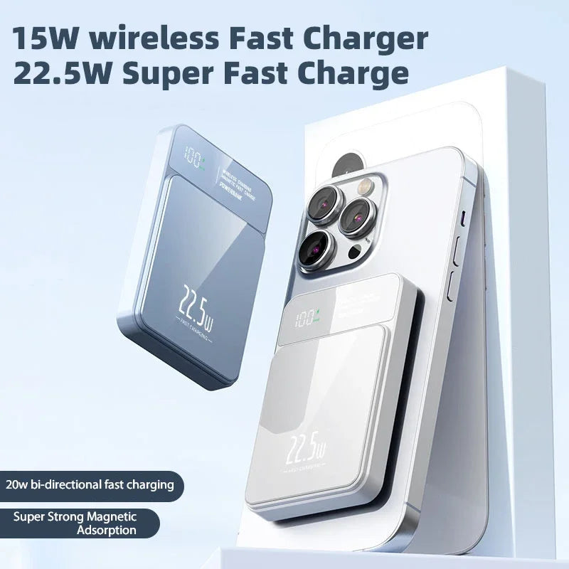 100000mAh Magnetic Qi Wireless Power Bank