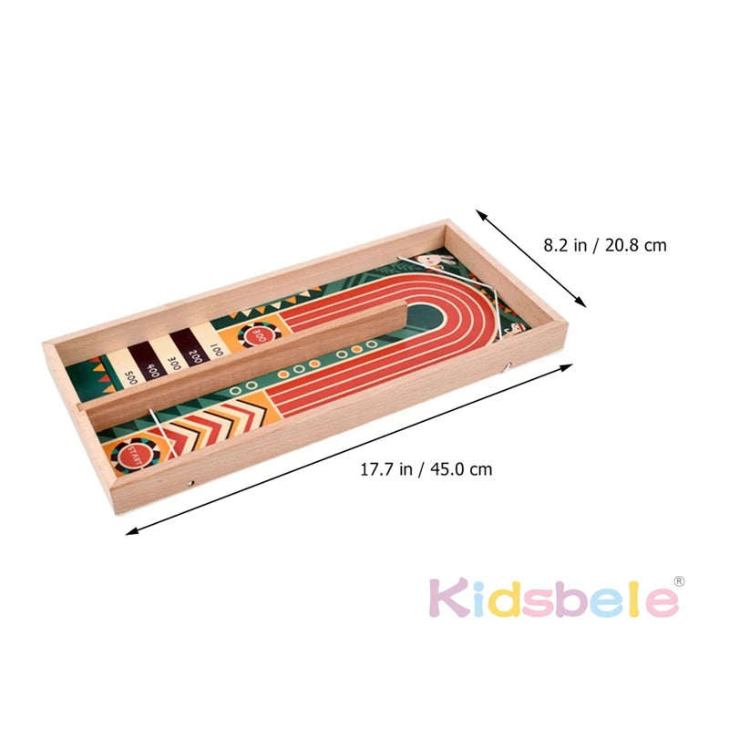 Fast Sling Puck Wooden Board Game