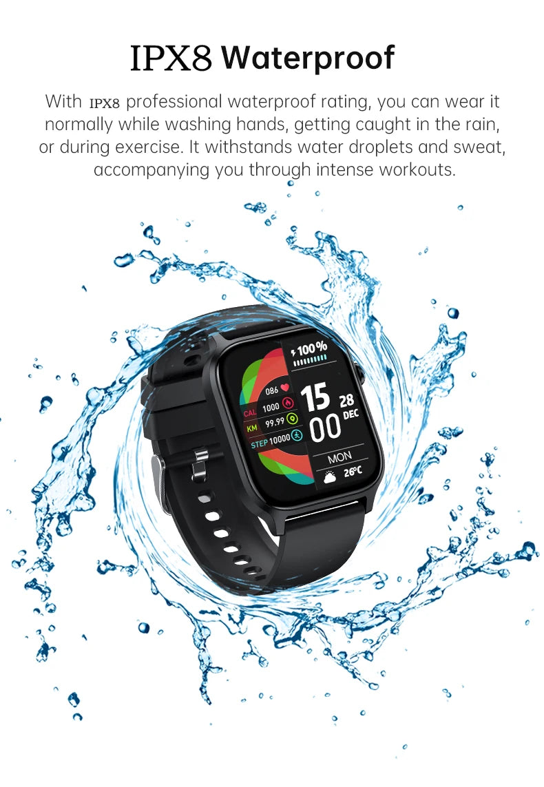 IUTECH Y7PRO Waterproof Smartwatch