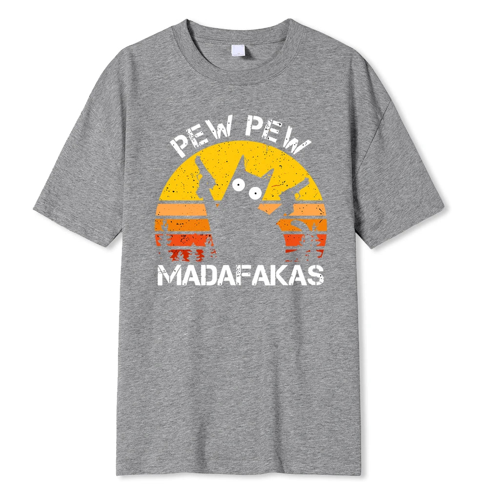 Pew Madafakas Cotton T-Shirt