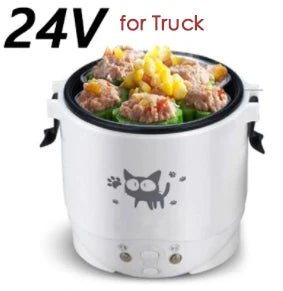 Portable Dual-Use Mini Rice Cooker 12V