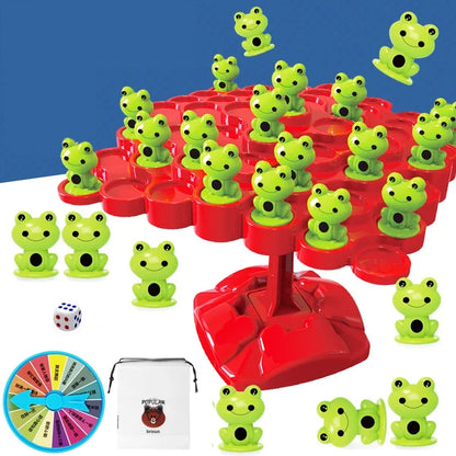 Montessori Frog Balance Educational Puzzle Game