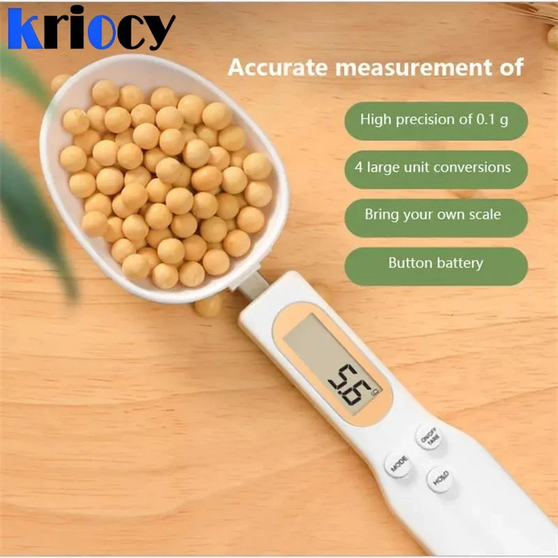 High-Precision LCD Digital Weighing Spoon