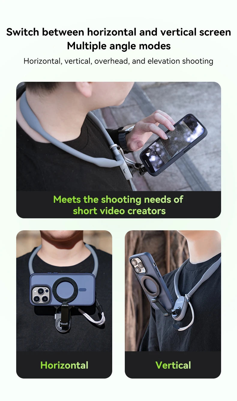 Magnetic Neck Mount for Smartphones