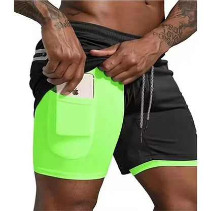 Men's 2-in-1 Quick Dry Shorts