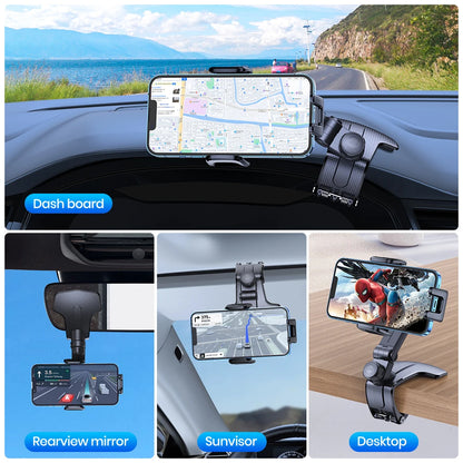 TOPK Dashboard Phone Holder - 360 Rotation