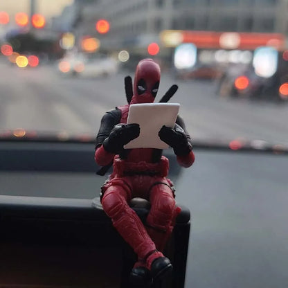 Deadpool Action Figure for Car Decoration