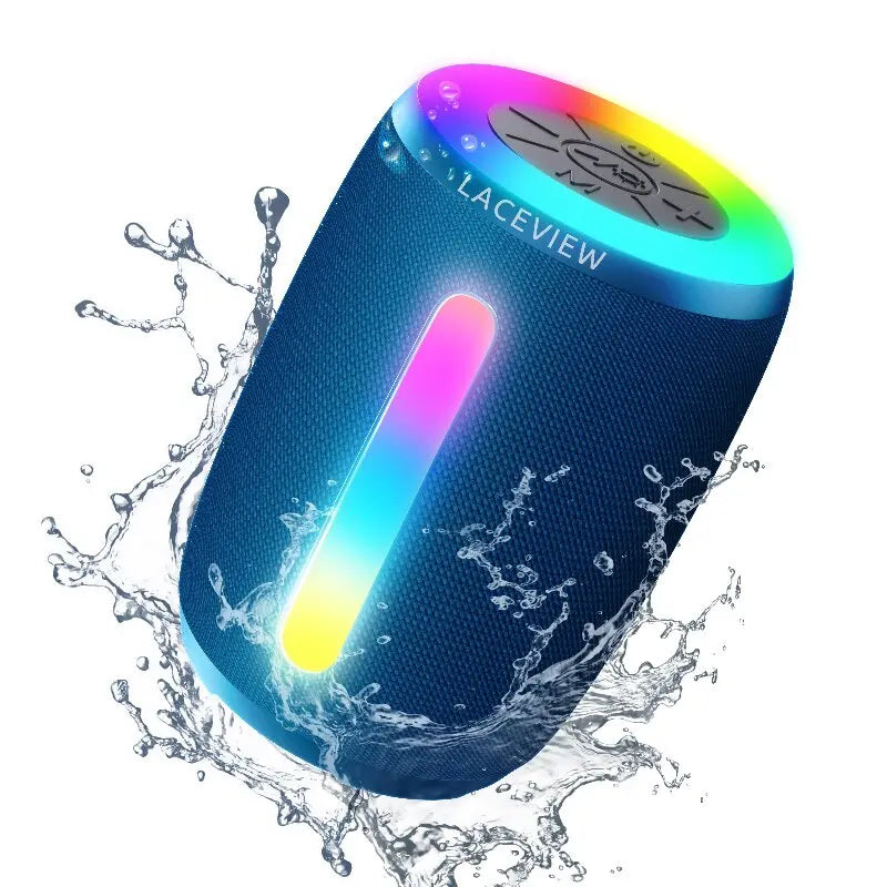 TWS Waterproof Bluetooth LED Speaker