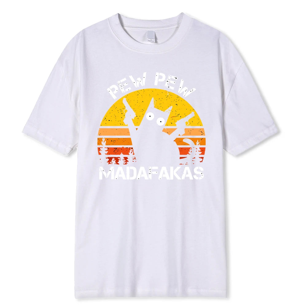 Pew Madafakas Cotton T-Shirt